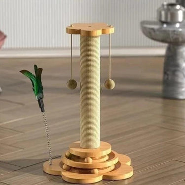 Kitty Klimb Wooden Cat Toy Tower Tracks Cat Toys KittyNook Cat Company
